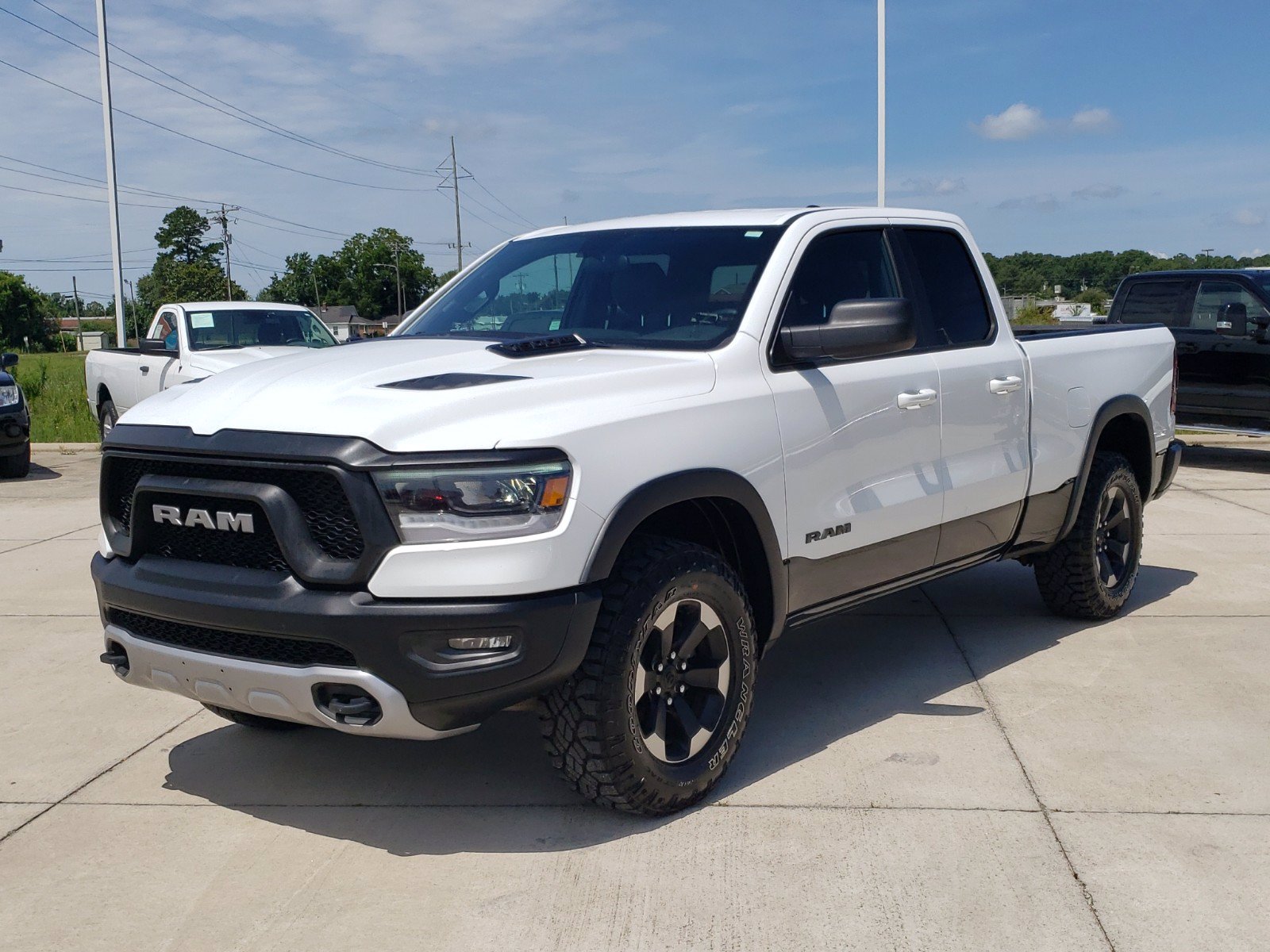 Pre-owned 2020 Ram 1500 Rebel 4wd Quad Cab Pickup